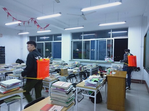 我院开展春季全面消毒活动